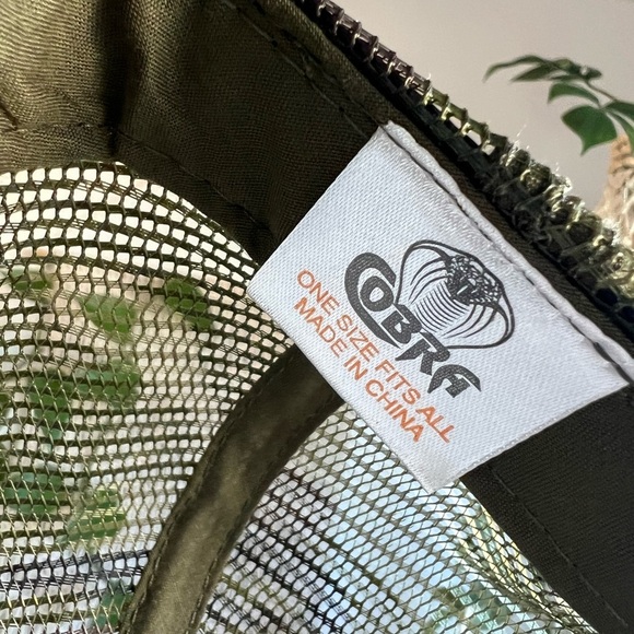 Florida Springs Council Trucker Hat – Camo Mesh Snapback, Cobra Brand, One Size - Picture 7 of 10